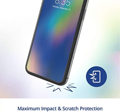 MAX zaštita HD Zaštita ekrana - 2 pakovanje - Zaštitnik ekrana od kaljenog stakla - izrađen za Apple iPhone