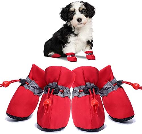 Obuća za pse za male srednjeg psa i špenusnih štitila štitila plijeni cipele za pse za čizme za vruće kolnice