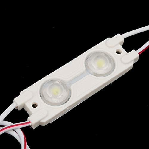 Aexit 10kom DC rasvjetna tijela i kontrole 12v Bijela 2-LED 5050 lampa za vodootporni modul F