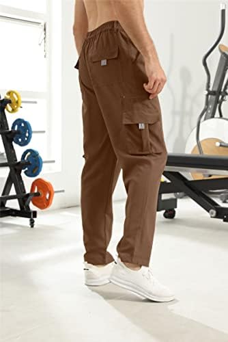 Muške Vanjske Teretne Pantalone Lagane Taktičke Pantalone Planinarenje Jogger Classic Fit Multi Džepovi