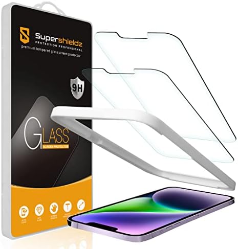 Supershieldz dizajniran za iPhone 14 / iPhone 13 / iPhone 13 Pro zaštitni ekran od kaljenog stakla sa zaštitom