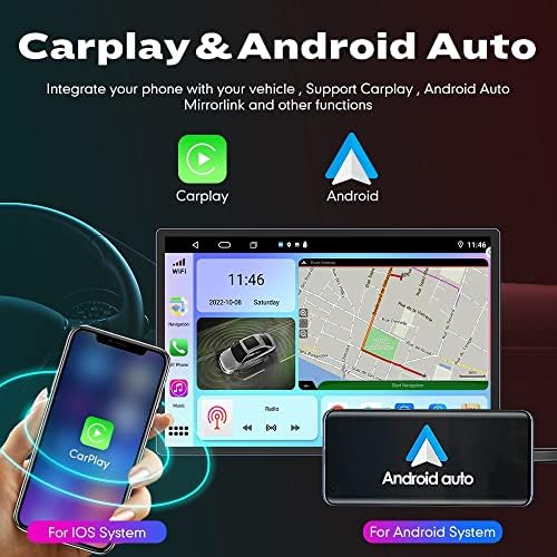 WoStoke 13.1 Android Radio Carplay & Android Auto Autoradio navigacija za navigaciju Stereo Multimedijski