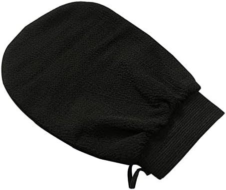 1 kom crne ručnike za ručnik jednoslojni dvostrani piling grubo grubo pijesak dvostrano t stražnji masaža