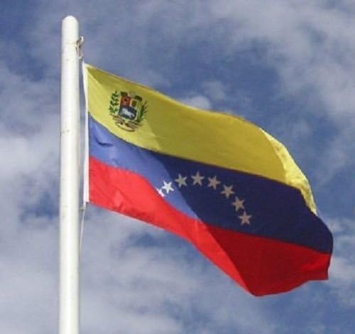 Mjesec 3x5 izvezeno ušiveno venezuela sa 8 zvjezdica Venecuelanski 300D najlonska zastava - svijetla boja