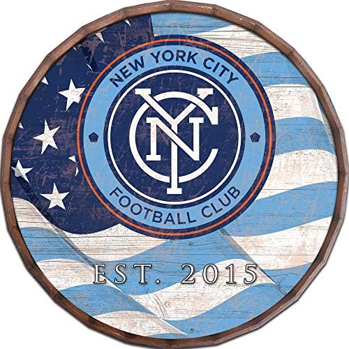 Kreacije ventilacije MLS New York Red Bulls Unisex New York City FC Flag 16 Barrel Top, tim, N / A