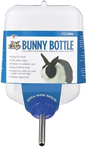 Little GIANT Bunny Bottle dozator vode - pet Lodge - plastična flaša za vodu velikog kapaciteta za zečeve,