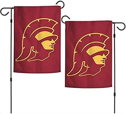 Univerzitet NCAA Južni Kaliforniji USC Trojans 12,5 x 18 inčni dvostrana okućnica - Trojan Logo