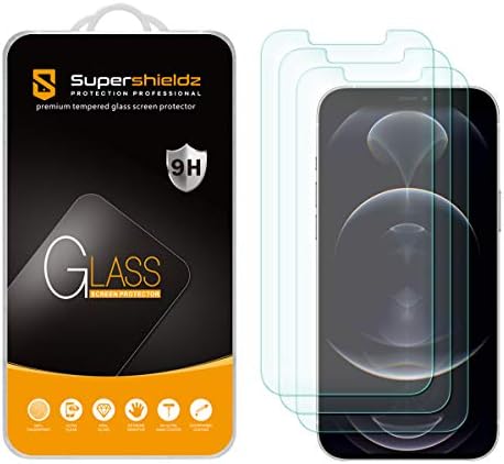 Supershieldz dizajniran za iPhone 12 pro max zaslon od stakla, protiv ogrebotine, mjehurić besplatno