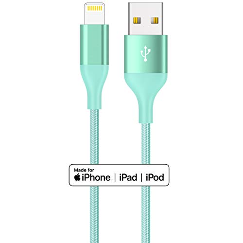Apple MFi Certified 4colorful Lightning Cable 6FT 4packs iPhone Charger najlon pleteni USB kabl za punjenje