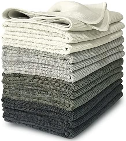 VibraWipe tkanina za čišćenje od mikrovlakana, tkanina od mikrovlakana, 12 pakovanja, debela i velika veličina