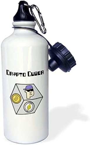 3Droza Slatka kripto Cuber NFT crtani kocke NFT punk i bitcoin i. - boce za vodu