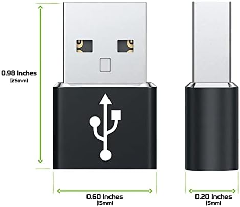 USB-C ženka za USB muški brzi adapter kompatibilan sa vašim Samsung SM-G977B za punjač, ​​sinkronizaciju,