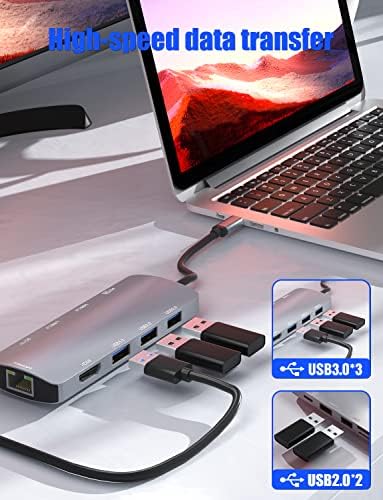 USB C Hub, Sivxnem USB C do HDMI Adapter, USB - C priključna stanica kompatibilna sa MacBook Pro / MacBook