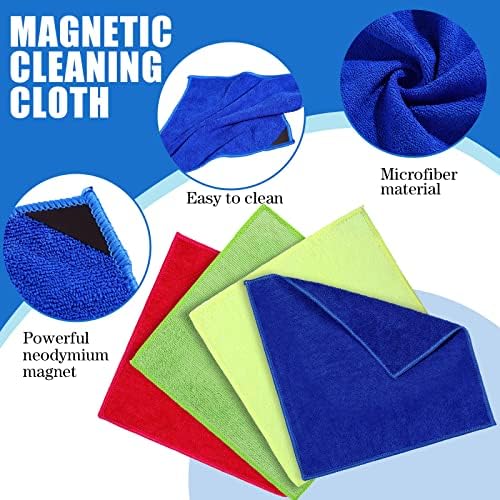 8 pakovanja magnetna tkanina za čišćenje mikrovlakana gumica za suho brisanje magnetna tabla gumica za brisanje