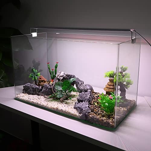 VOCOSTE 1 kom Aquarium Plastic Plants Tree, Aquarium Simulation Plastic Plants, Fish Tank Landscape Plants