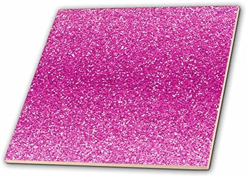 3drose Anne Marie Baugh-Patterns-Glam Pink Image of Glitter-Tiles