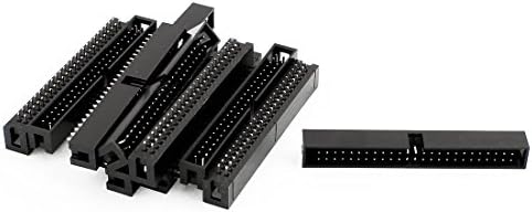 Aexit 12 kom distribucija električni 50-pinski dvostruki dvoredni okvir konektor za zaglavlje korak 2.54