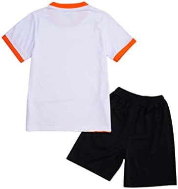 Jugaoge Kids Boys Soccer Tim uniformu nogometnog treninga Atletski sport Outfit Dva komada TrackSuits