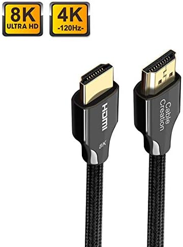 USB C Hub 4K 60Hz, CableCreation 7-u-1 USB - C Hub Multiport Adapter Bundle sa 8K HDMI kablom 3.3 ft, CableCreation