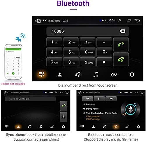 AUTOSEEO ANDROID 9.1 Automatski navigacijski sistem slavine za ho.n.da Civic 2012-2015 podržava Bluetooth