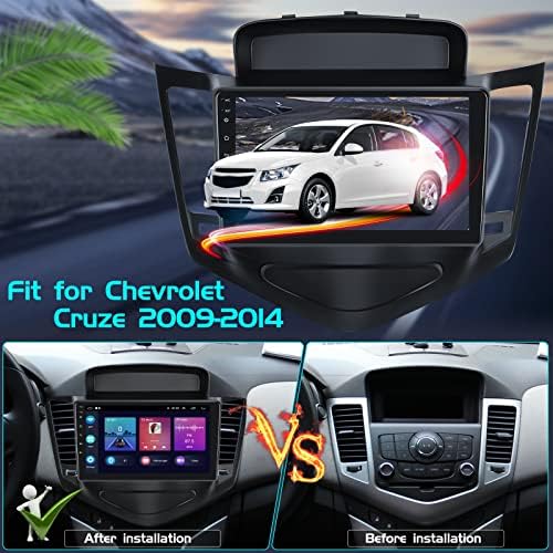 [+ 32GB] Android 11 Car Stereo za Chevrolet Chevy Cruze 2009-2014 sa bežičnim Carplay i Android automkom,