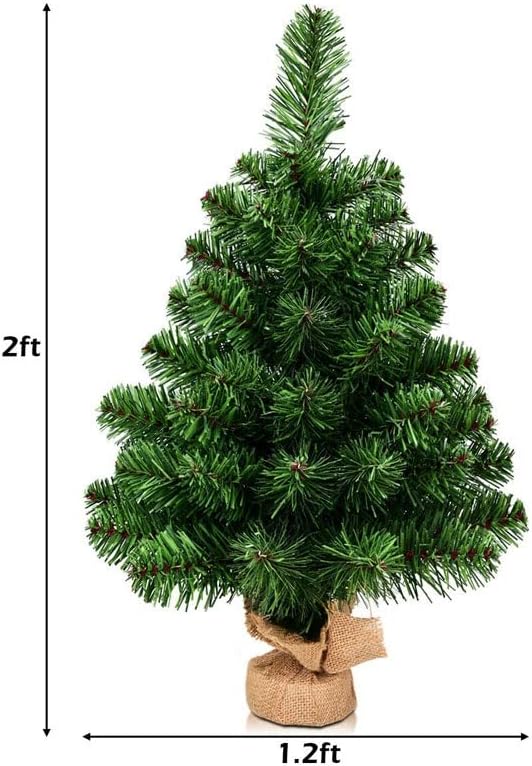 N / A 2FT umjetni PVC božićno stablo za odmor u dekoru za kućni dekor