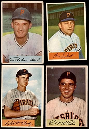 1954 Bowman Pittsburgh gusari u blizini Team Set Pittsburgh Pirates VG / Ex Pirates