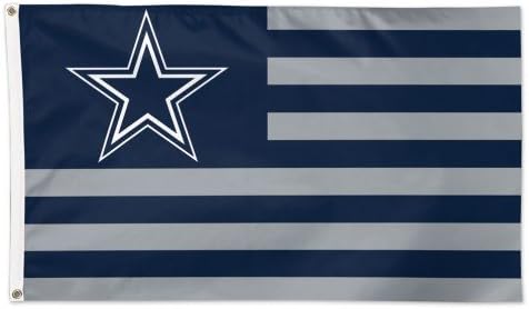 WinCraft NFL Dallas Cowboys Flag3'x5 'zastava, Boje tima, jedna veličina