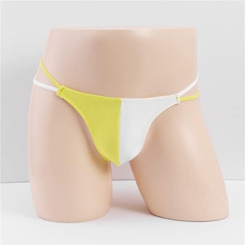 2023 Nova muška Jednostavna ličnost Moda Ležerna Seksi mini Thong donje rublje T hlače najlon Spandex Ventilaciona