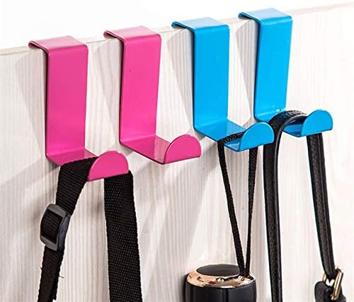 Gooffy metalne kuke za viseće vješalice za vrata od 5 boja Zidni nosač kuka za odjeću od nehrđajućeg čelika