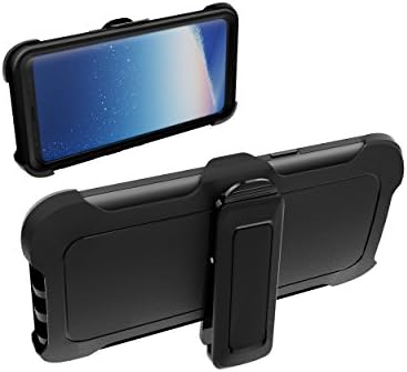 Galaxy S8 CASE, TOUGHBOX® [oklopna serija] [ShockOtproof] [crna] za Samsung Galaxy S8 Case [sa futrolom