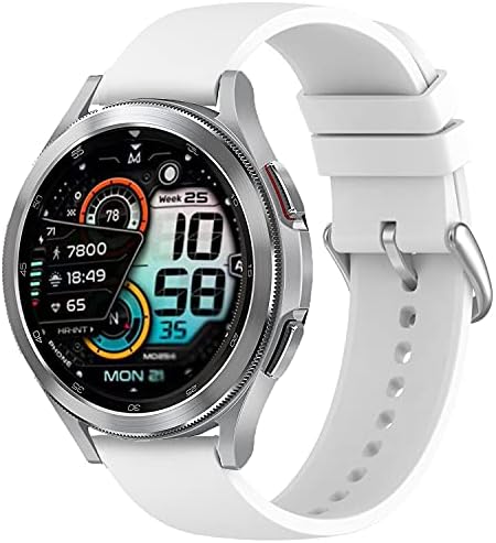 Olytop opsezi kompatibilni sa Samsung Galaxy Watch 4 trake, 20 mm silikonski sportski sat za zamjenu za