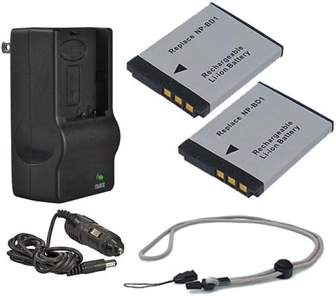 Sony Cybershot DSC-G3 baterije visokog kapaciteta + AC / DC putni punjač + Krusell MultiDitpan remen za