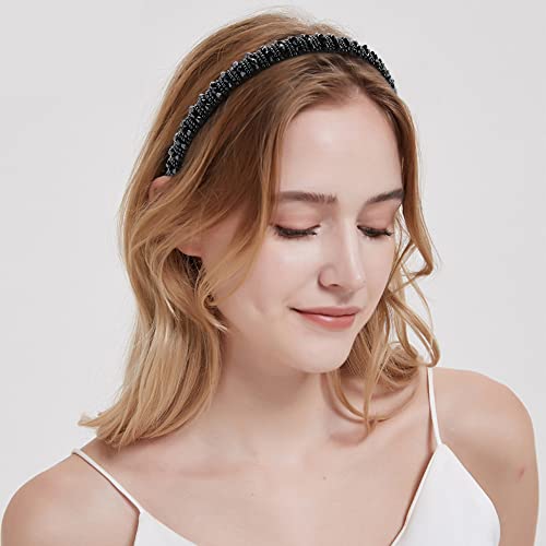 ANBALA Beaded draguljima Headbands za žene djevojke, Kristal Headbands za žene djevojke, Rhinestone traka