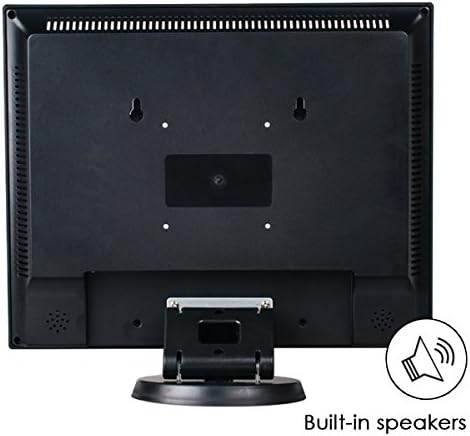 Jaiho 12-inčni LCD sigurnosni monitor, 800 × 600 4: 3 Rezolucija Color TFT LCD ekran sa VGA / HDMI / AV