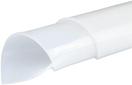 500x500mm bijeli silikonski gumeni list 1/2/3/4 / 5mm prozirna prostirka za ploču s visokom temperaturnom