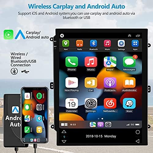 9.7 Auto radioteteri autoradio za Ford Fiesta 2009-2015 Android 11 Bluetooth video player GPS HD dodirni