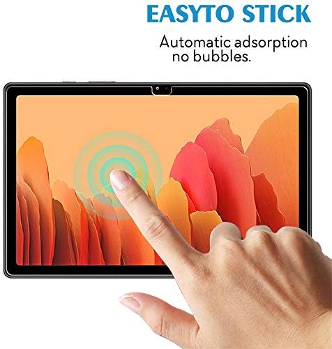 Gozopo zaštitnik ekrana za Samsung Galaxy Tab A7 2022/2020 Tablet 10,4 inča, Premium 2.5 D okrugli rub kaljenog