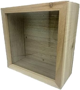 Drvena kutija za sjenu - prirodno nedovršeno