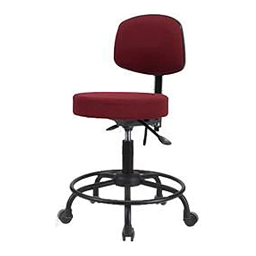 Thomas ECOM FDHST-RT-T0-RC-F41 stolica za visinu stola od tkanine sa stražnjom i okruglom bazom cijevi i