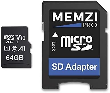 MEMZI Pro 64GB 100MB / s Klasa 10 A1 V10 Micro SDXC memorijska kartica sa SD adapterom za Huawei Honor Note