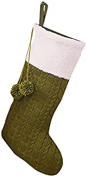 Tkanina Tassel Garland Family Božićna zabava Božićne čarape Čarape Dekoracija Kamin Dekoracija Viseća kuća