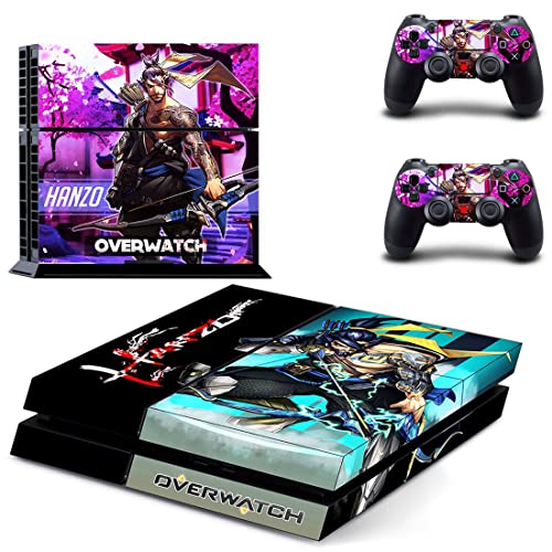 Igra VOverwatchC Ashe Bastion Doomfist Hanzo Genji PS4 ili PS5 skin naljepnica za PlayStation 4 ili 5 konzolu