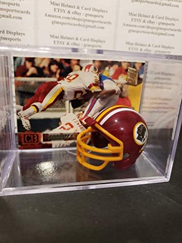 Darrell Green Washington Redskins Mini kaciga za kacigu za prikaz kolekcionarskog automatskog automatskog