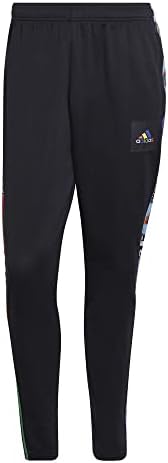 Adidas muške sitničke pantalone, crne / višebojne