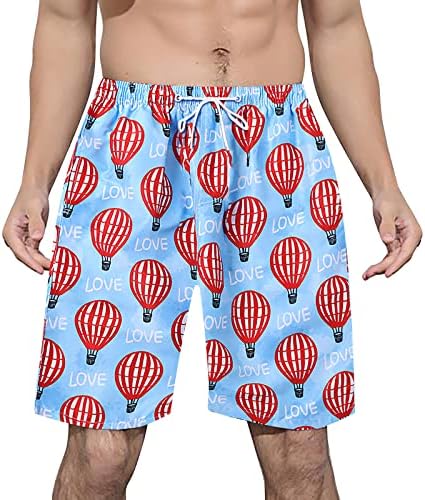 Stretch Havajske kratke hlače za muškarce Lagani plivarske ploče Shorts kupaći kostimi plus veličina Brzi