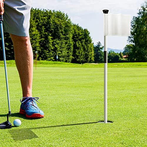 Pelopy Golf Flagsticks, vježbanje stavljajući zelenu zastava štap za dvorište, golf pin zastava rupa rupa,
