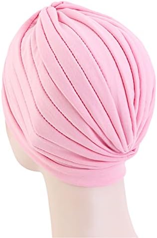DuoZan ženska pamučna Turban elastična kapa sa štampom kapa za spavanje Hemo kapa za gubitak kose