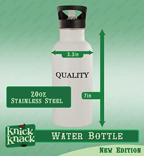 Knick Klack pokloni pakao bio je dosadan - 20oz nehrđajući čelik Vanjska boca za vodu, srebro