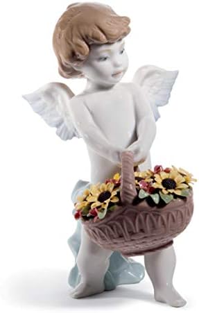 Harvest figurica žetve Harvest Fishrine. 60. godišnjica. Porculan malo anđela.